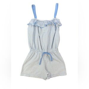LITTLE ENGLISH Sleeveless Striped Romper - 5Y